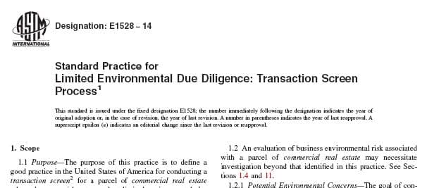 REFRESHER: ASTM Revised the Transaction Screen Standard